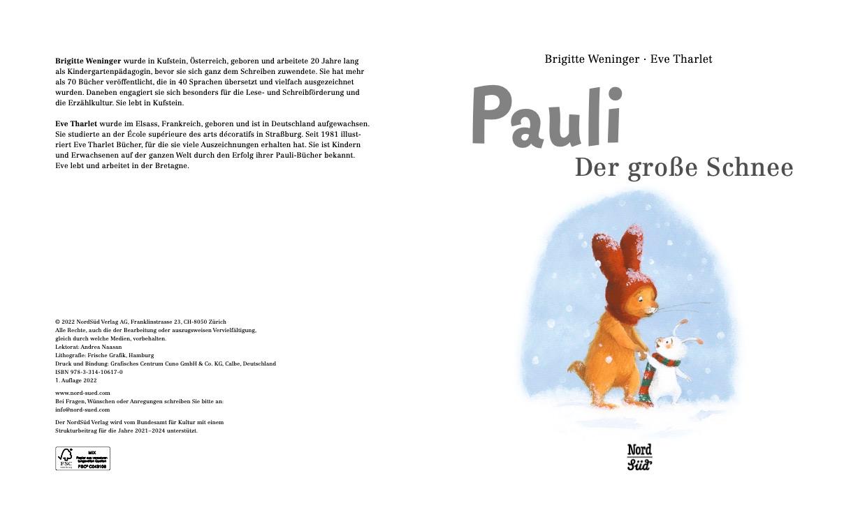 Beispielinhalt (Bild) Pauli. Der große Schnee