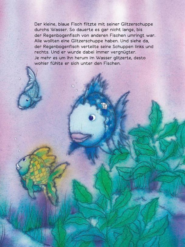 Beispielinhalt (Bild) Der Regenbogenfisch und seine Freunde