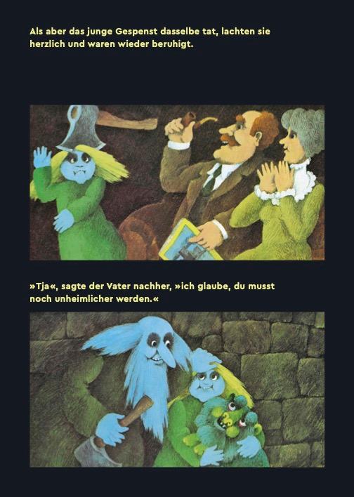 Beispielinhalt (Bild) In einem Schloss in Schottland lebte einmal ein junges Gespenst