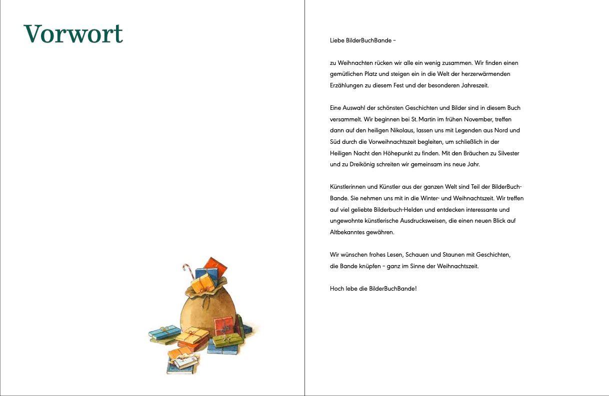 Beispielinhalt (Bild) Die BilderBuchBande feiert Weihnachten