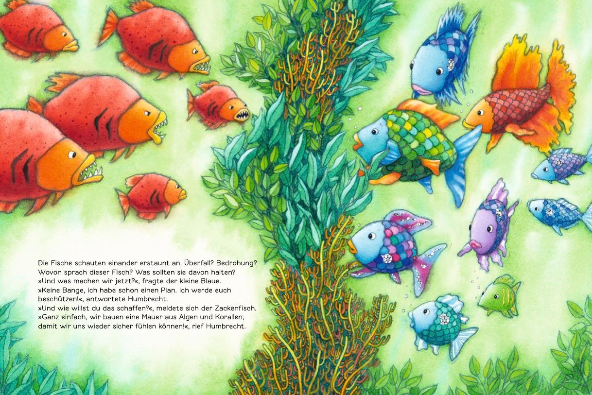 Beispielinhalt (Bild) Der Regenbogenfisch glaubt nicht alles