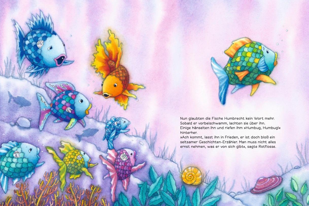 Beispielinhalt (Bild) Der Regenbogenfisch glaubt nicht alles