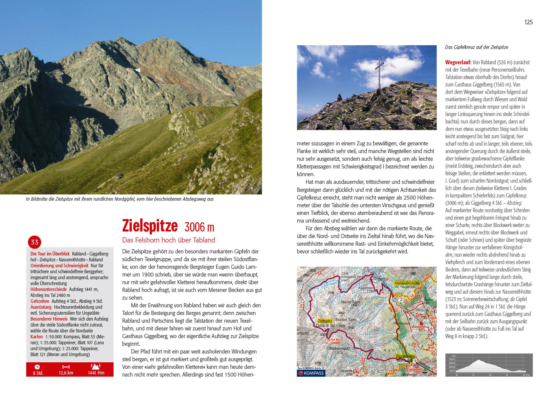 Beispielinhalt (Bild) Die schönsten 3000er in Südtirol