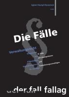 Vorderes Coverbild Die Fälle. Verwaltungsrecht 1