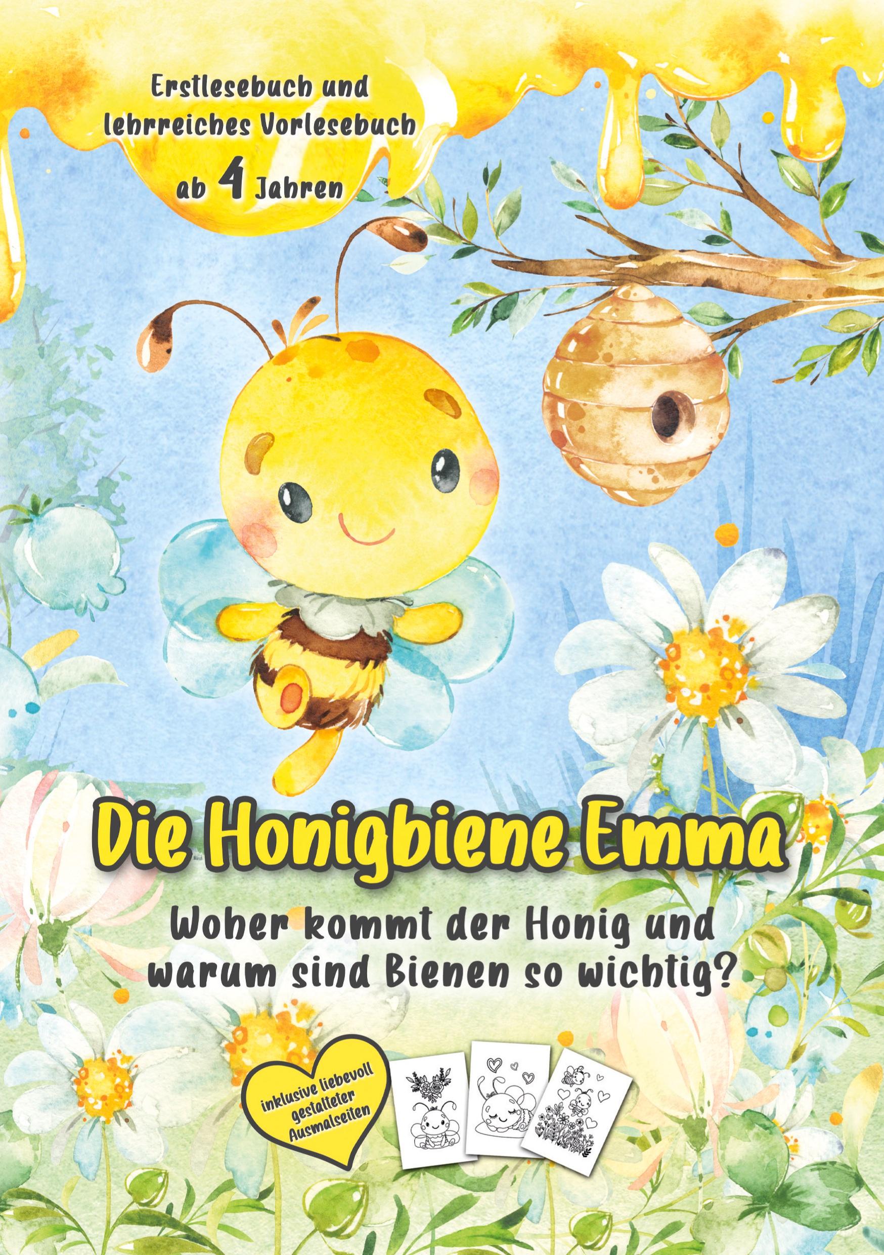 Vorderes Coverbild Die Honigbiene Emma