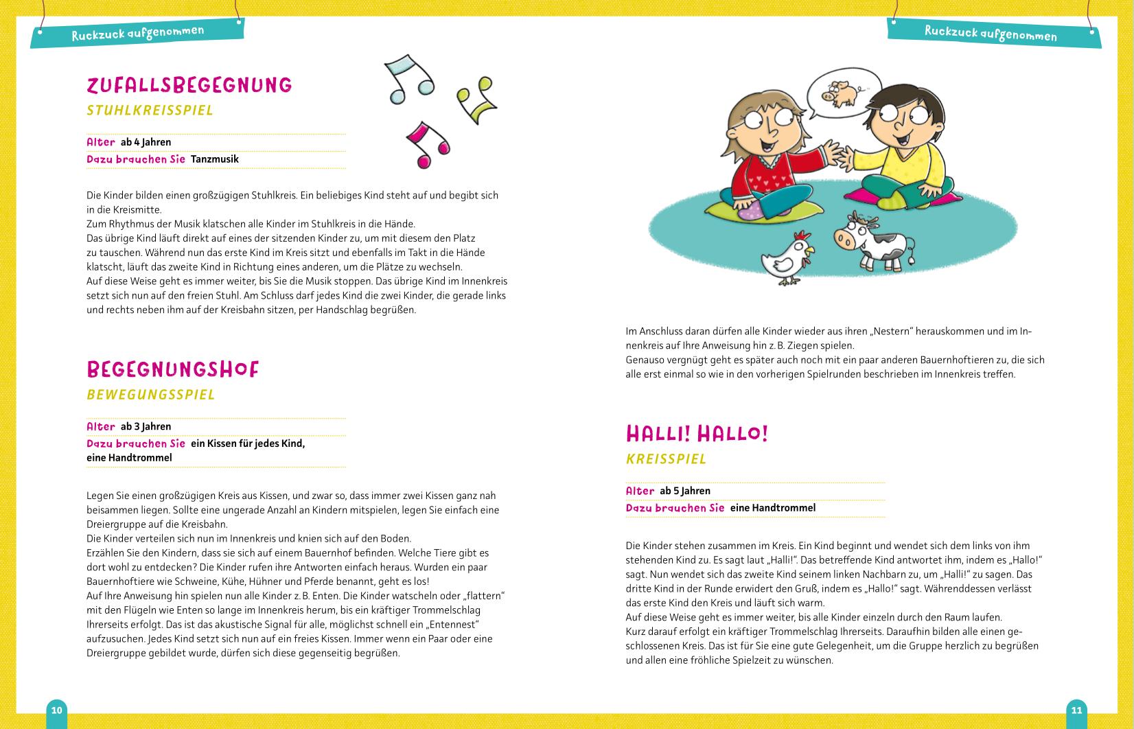 Beispielinhalt (Bild) Wir in Bewegung
