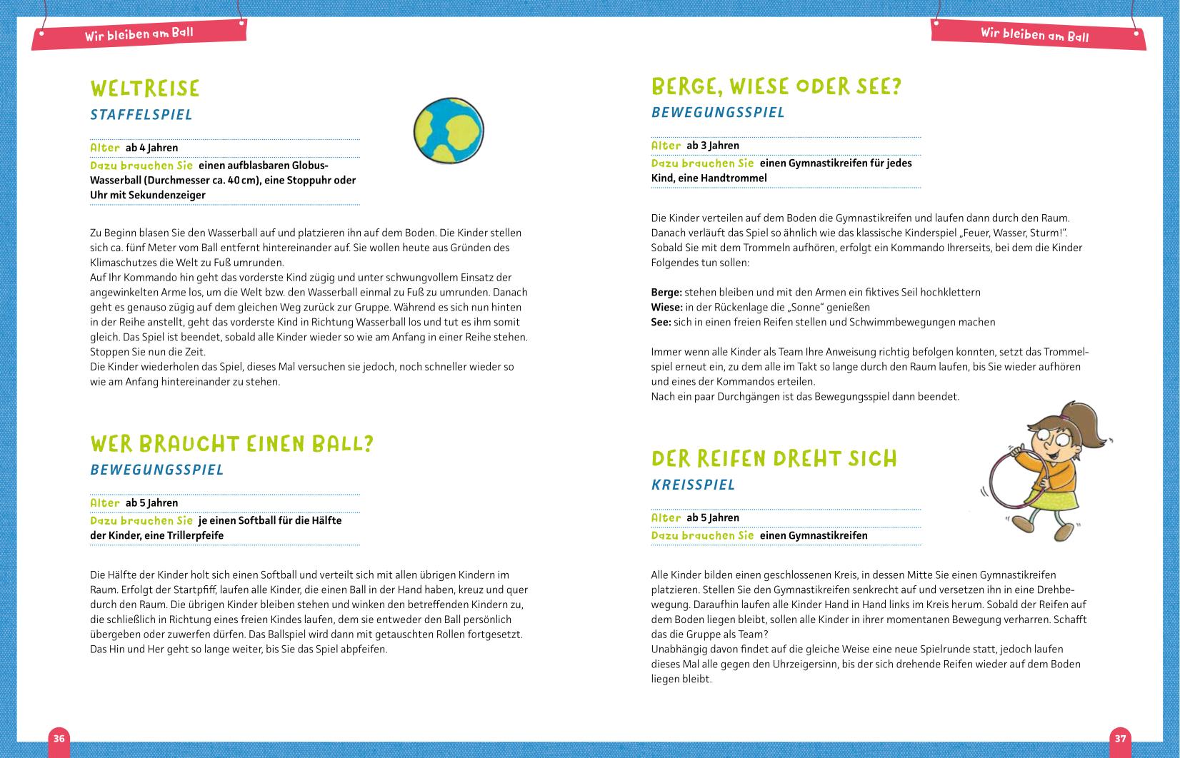 Beispielinhalt (Bild) Wir in Bewegung
