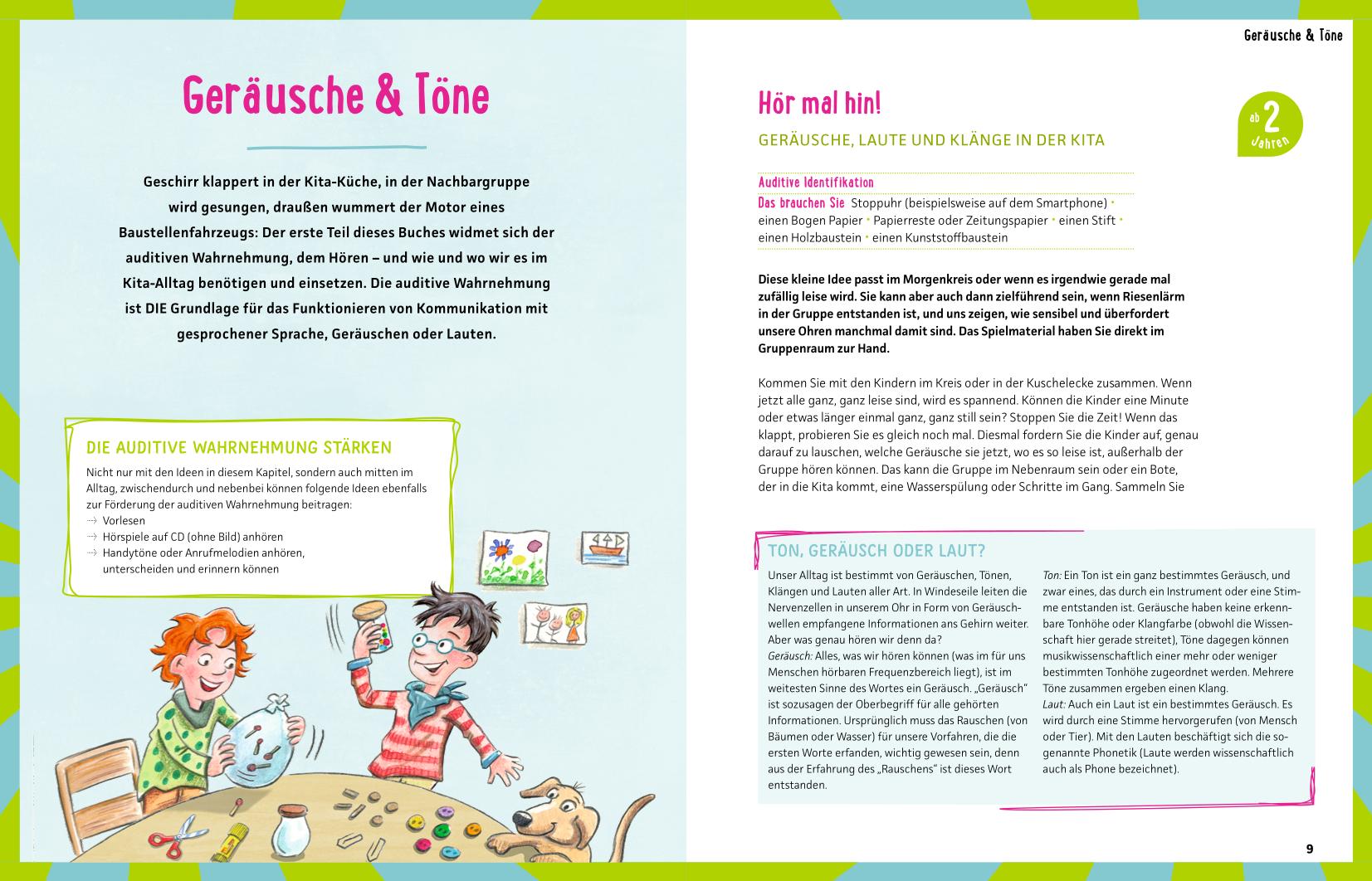 Beispielinhalt (Bild) Alltagsintegrierte Sprachförderung im Kindergarten