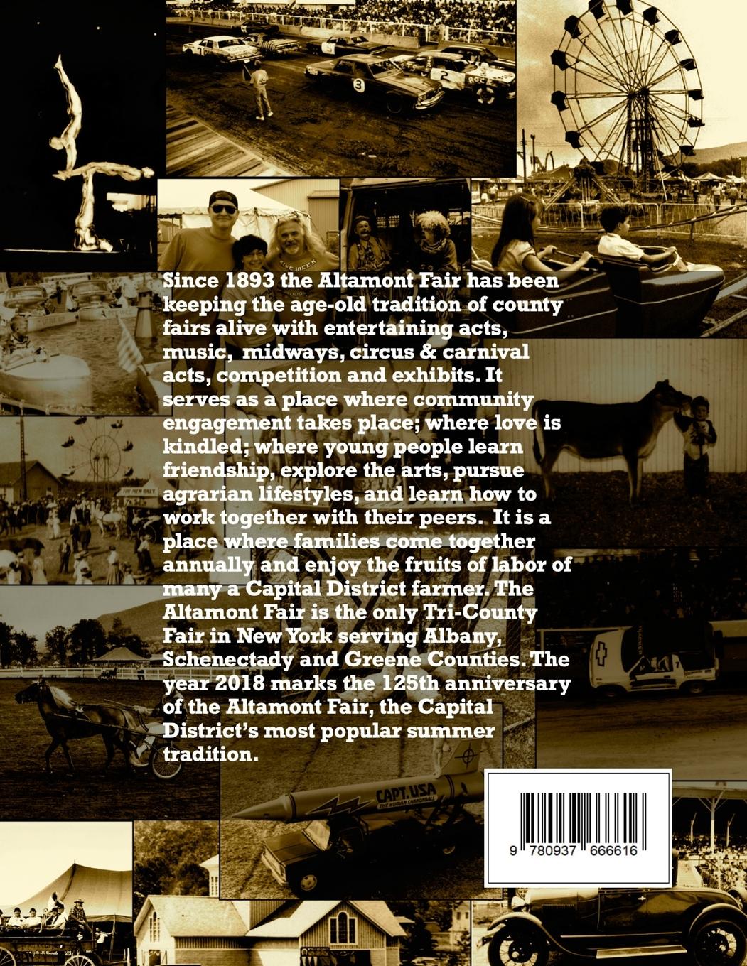 Rückseitencover The Altamont Fair  Bringing City and Country together with Tradition since 1893.  Collector's Edition