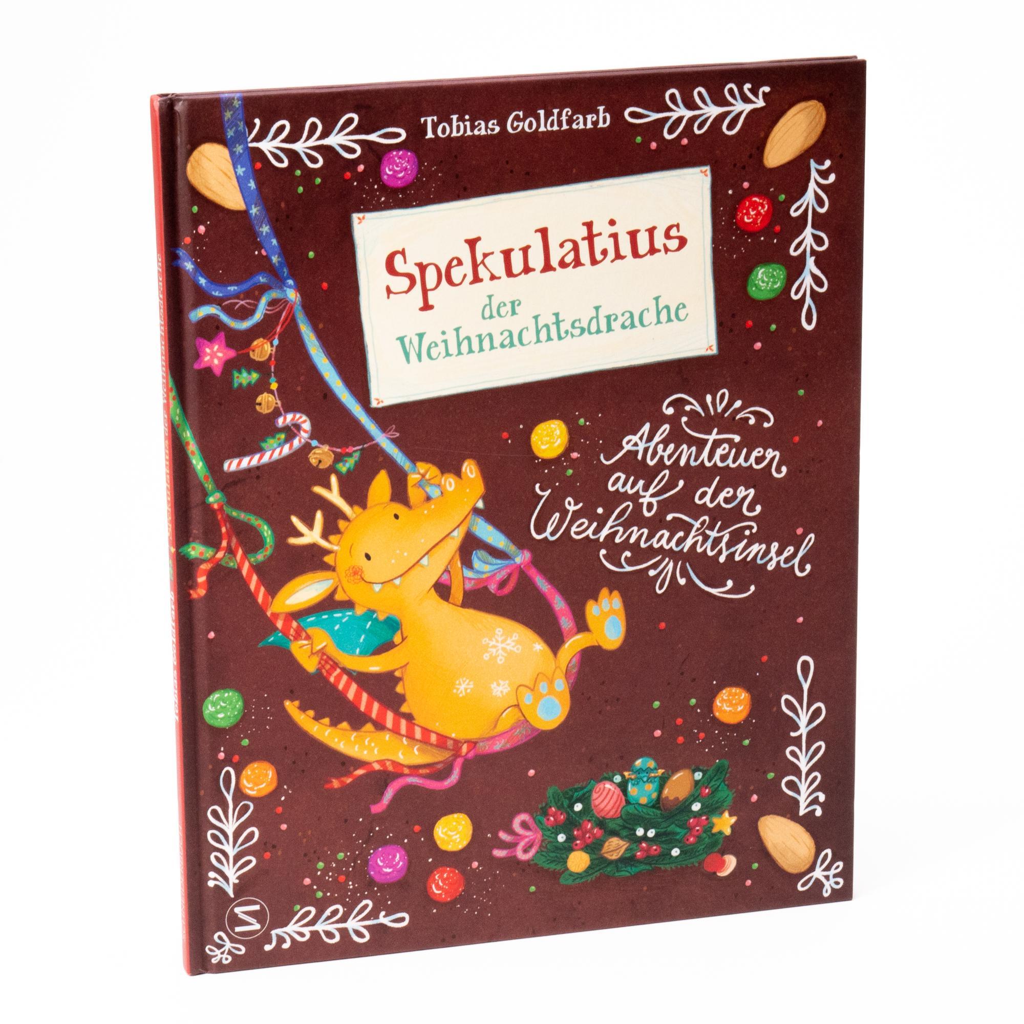 Beispielinhalt (Bild) Spekulatius, der Weihnachtsdrache. Abenteuer auf der Weihnachtsinsel