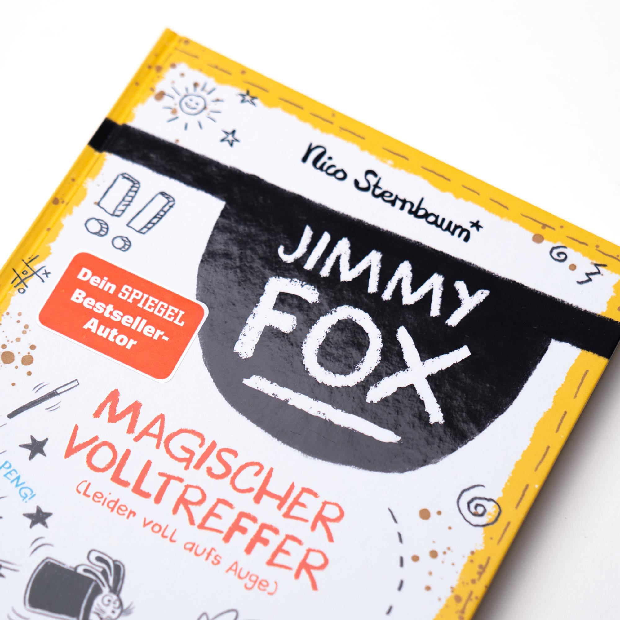 Beispielinhalt (Bild) Jimmy Fox. Magischer Volltreffer (leider voll auf's Auge) - Ein Comic-Roman
