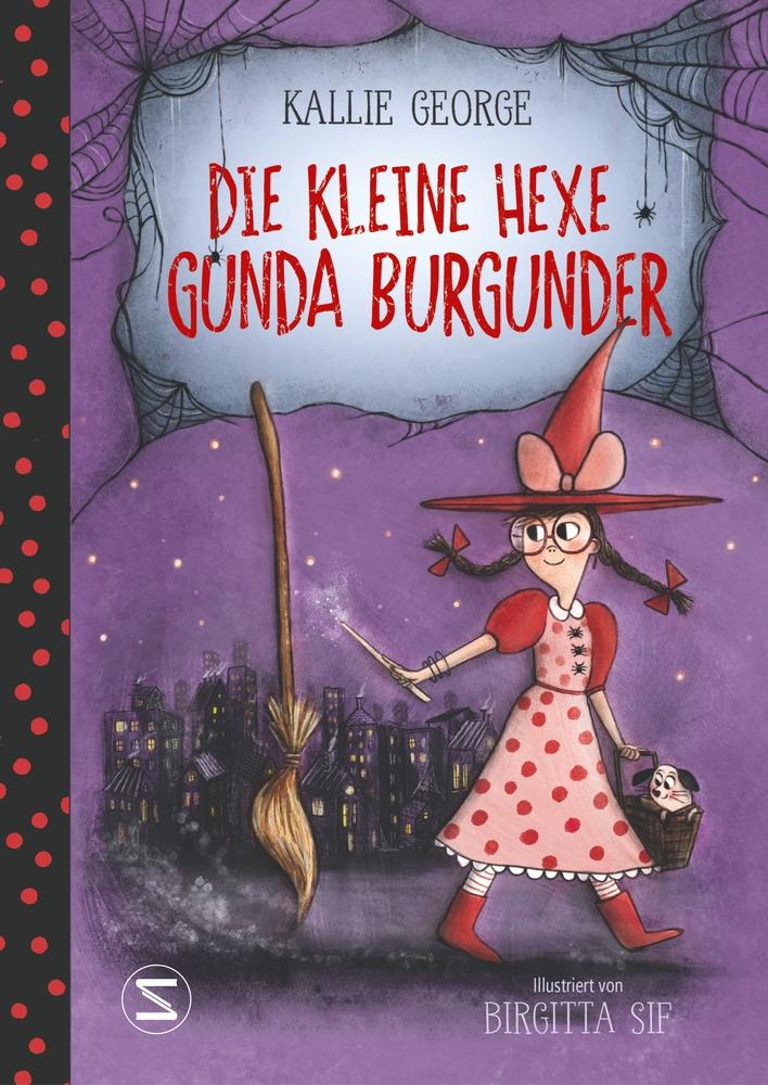 Vorderes Coverbild Die kleine Hexe Gunda Burgunder