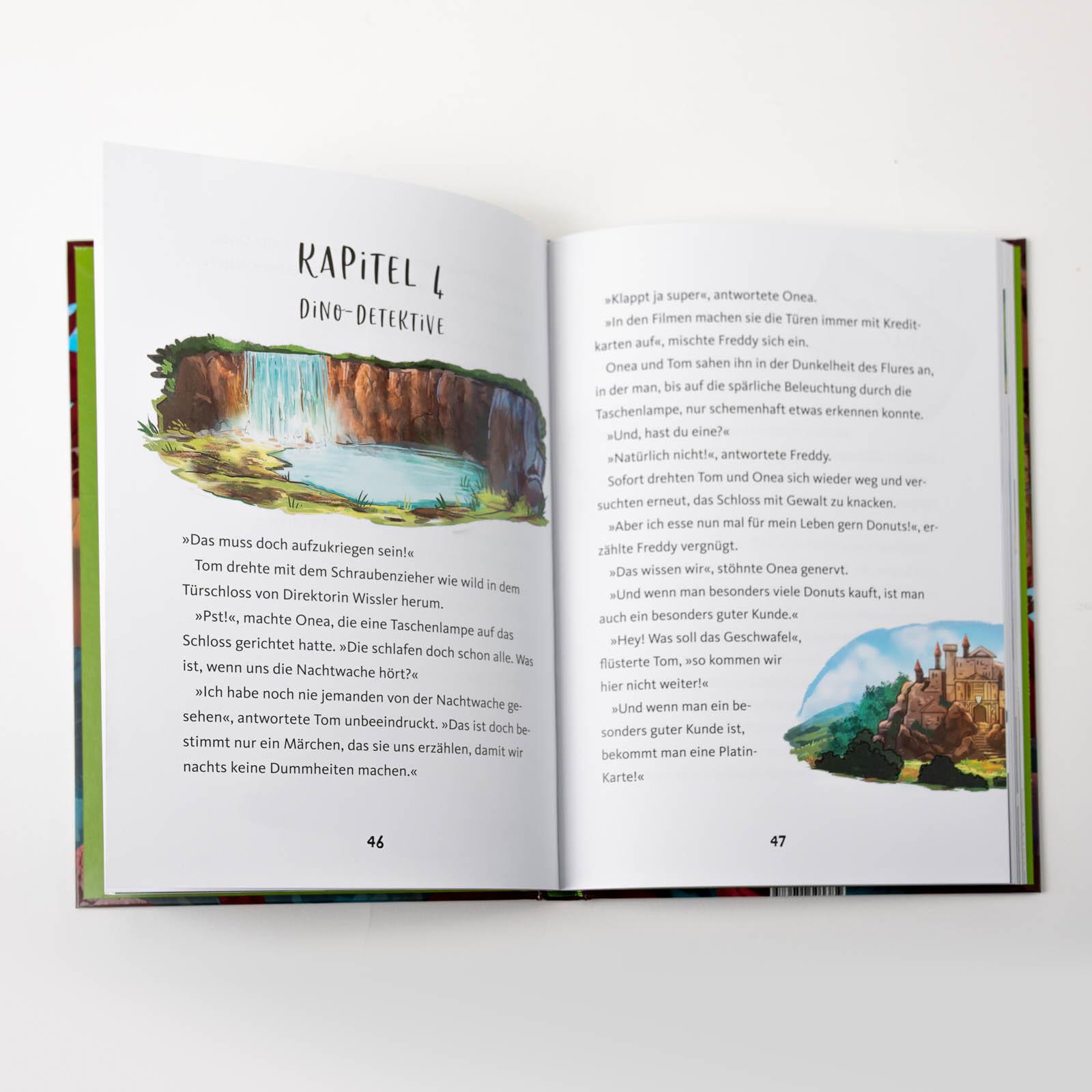 Beispielinhalt (Bild) Die Dinoschule