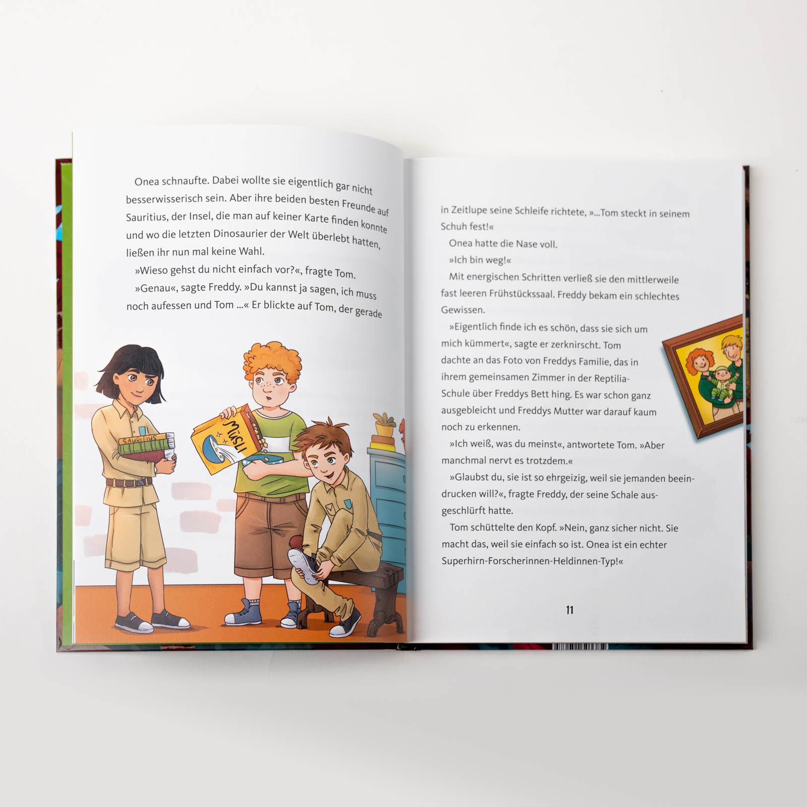 Beispielinhalt (Bild) Die Dinoschule