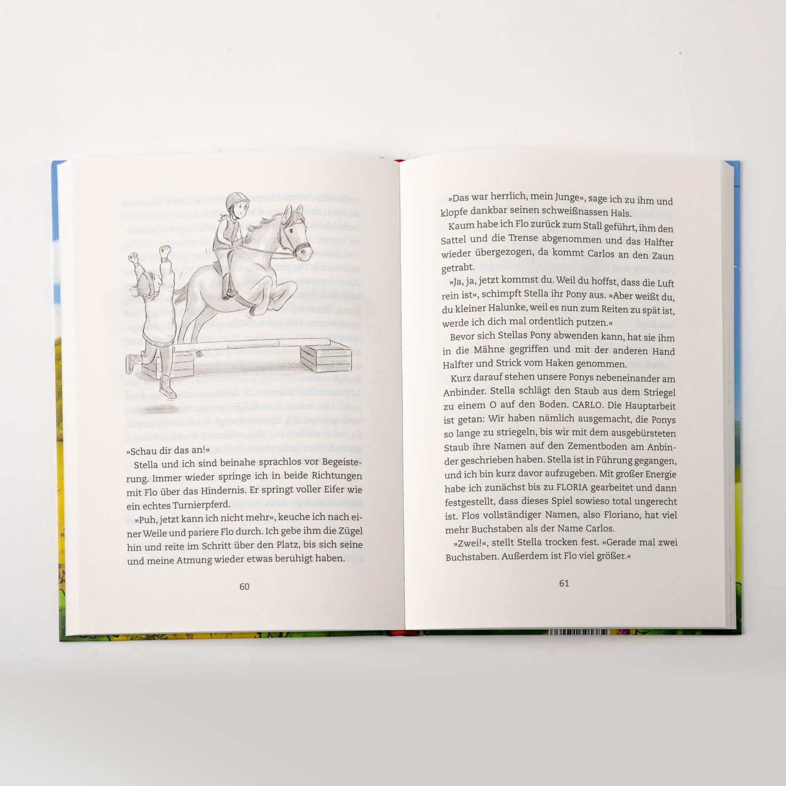 Beispielinhalt (Bild) Lina und das große Wettreiten