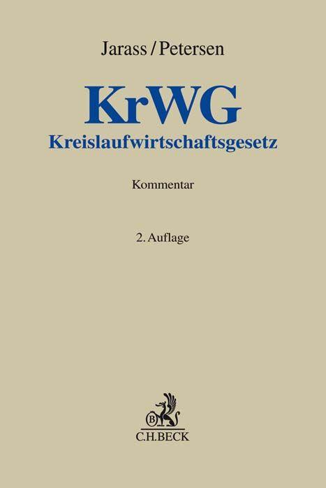 Vorderes Coverbild Kreislaufwirtschaftsgesetz