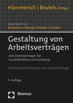 Vorderes Coverbild Gestaltung von Arbeitsverträgen
