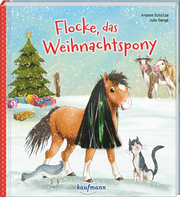 Vorderes Coverbild Flocke, das Weihnachtspony