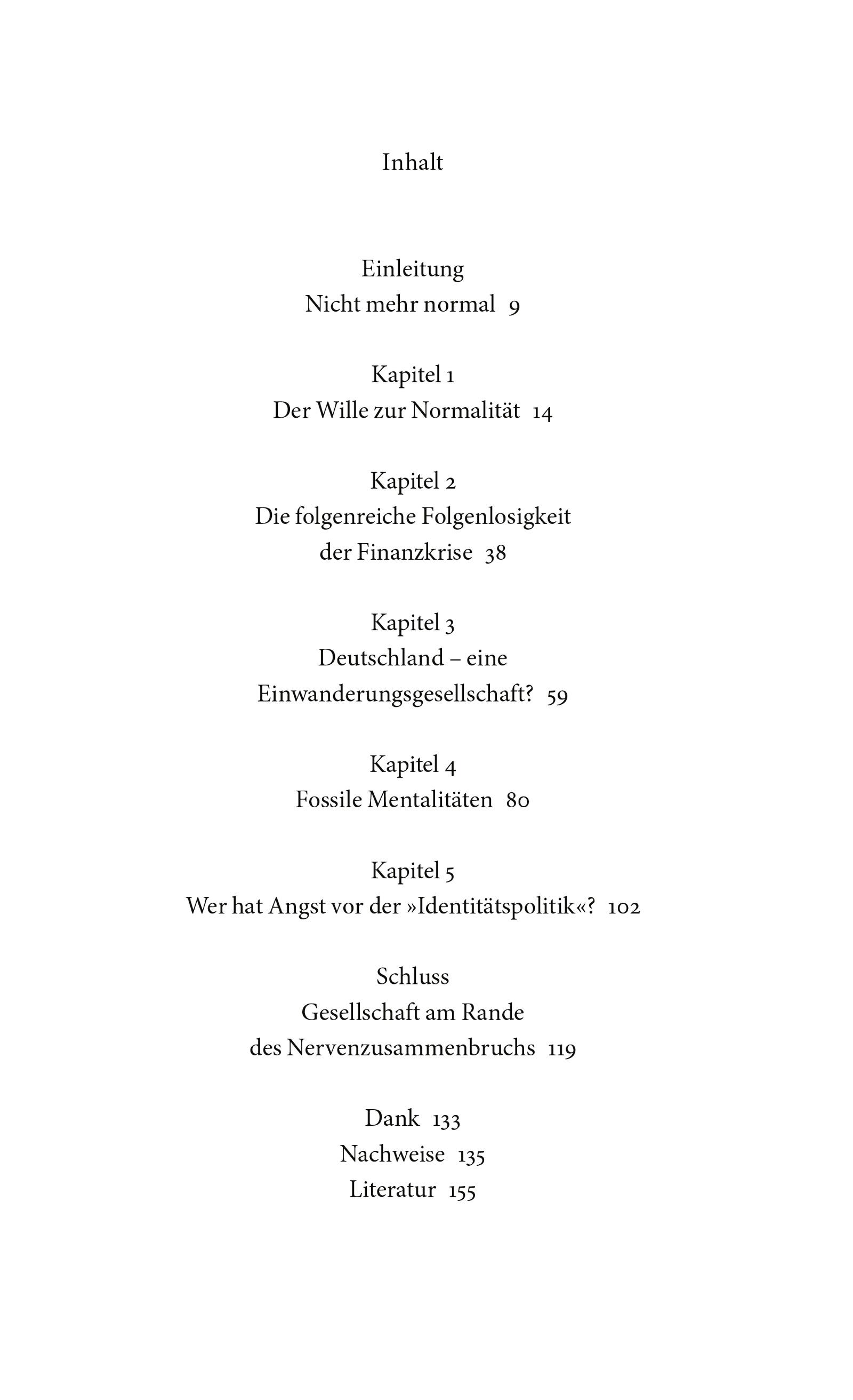 Beispielinhalt (Bild) Nicht mehr normal