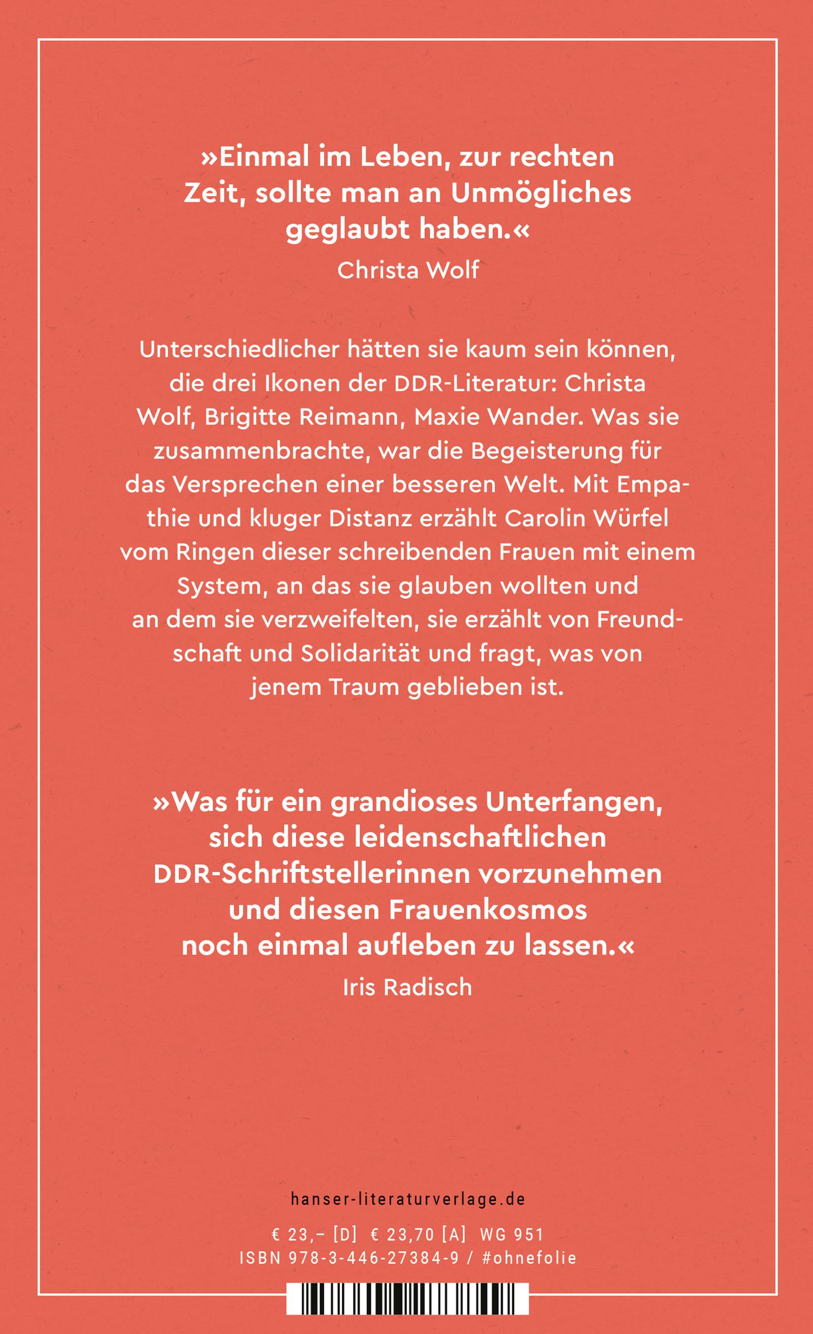 Beispielinhalt (Bild) Drei Frauen träumten vom Sozialismus