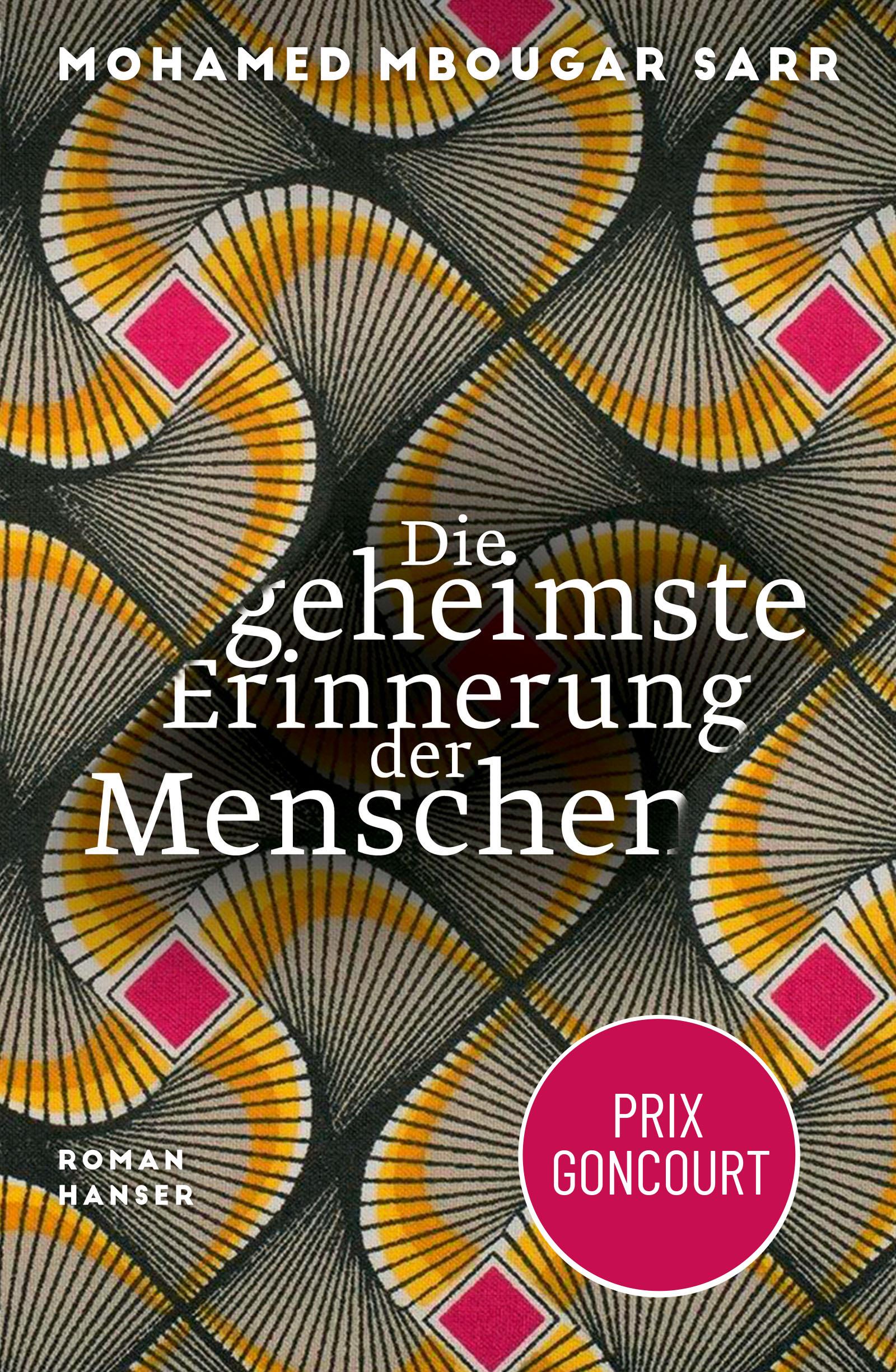 Vorderes Coverbild Die geheimste Erinnerung der Menschen