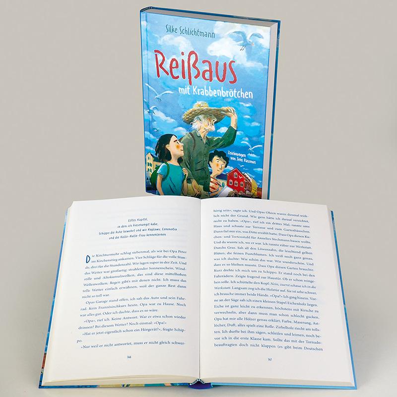 Beispielinhalt (Bild) Reißaus mit Krabbenbrötchen