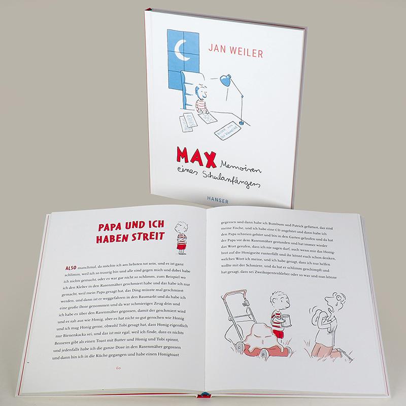 Beispielinhalt (Bild) Max - Memoiren eines Schulanfängers