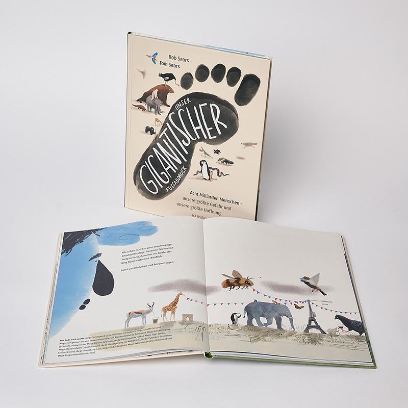 Beispielinhalt (Bild) Unser gigantischer Fußabdruck