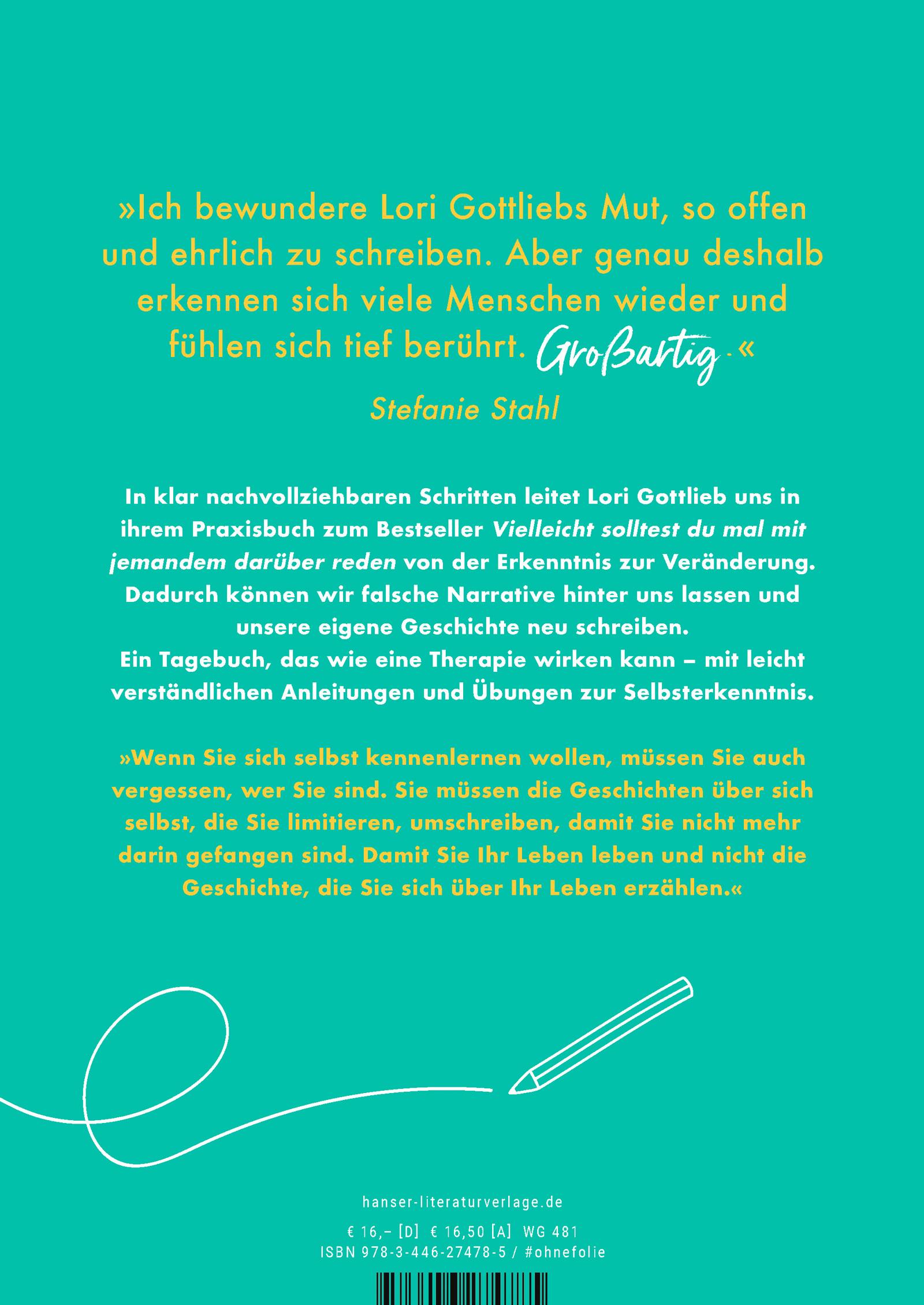 Beispielinhalt (Bild) Vielleicht solltest du mal mit jemandem darüber reden - Das Arbeitsbuch