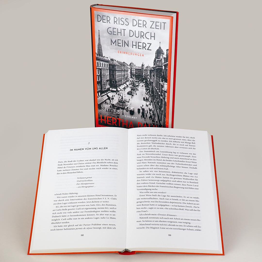 Beispielinhalt (Bild) Der Riss der Zeit geht durch mein Herz