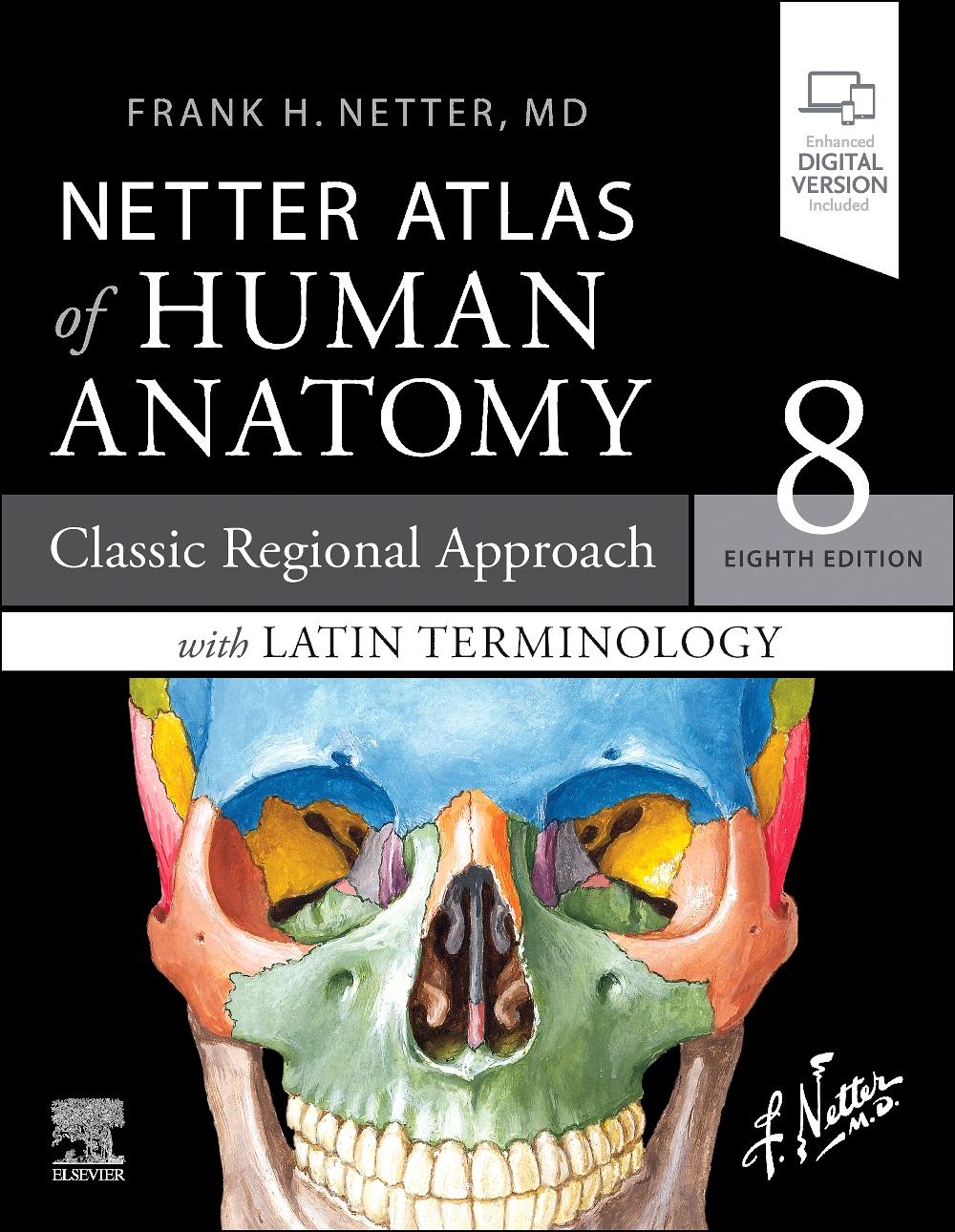 Vorderes Coverbild Netter Atlas of Human Anatomy: Classic Regional Approach with Latin Terminology