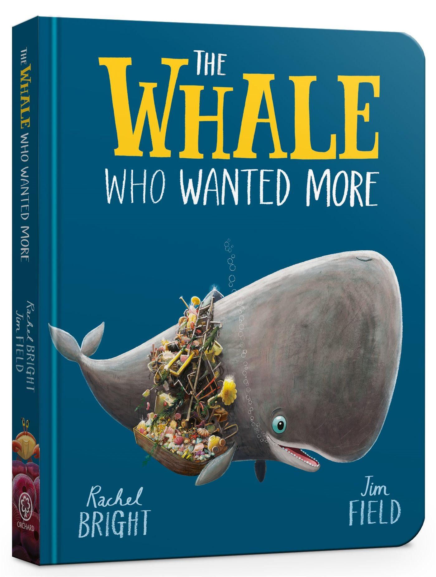 Vorderes Coverbild The Whale Who Wanted More Board Book