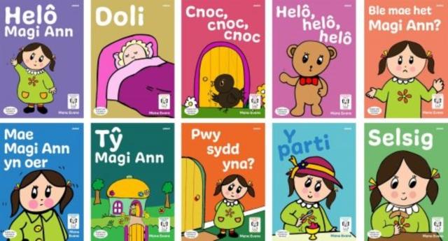 Vorderes Coverbild Llyfrau Hwyl Magi Ann - Cam Pero