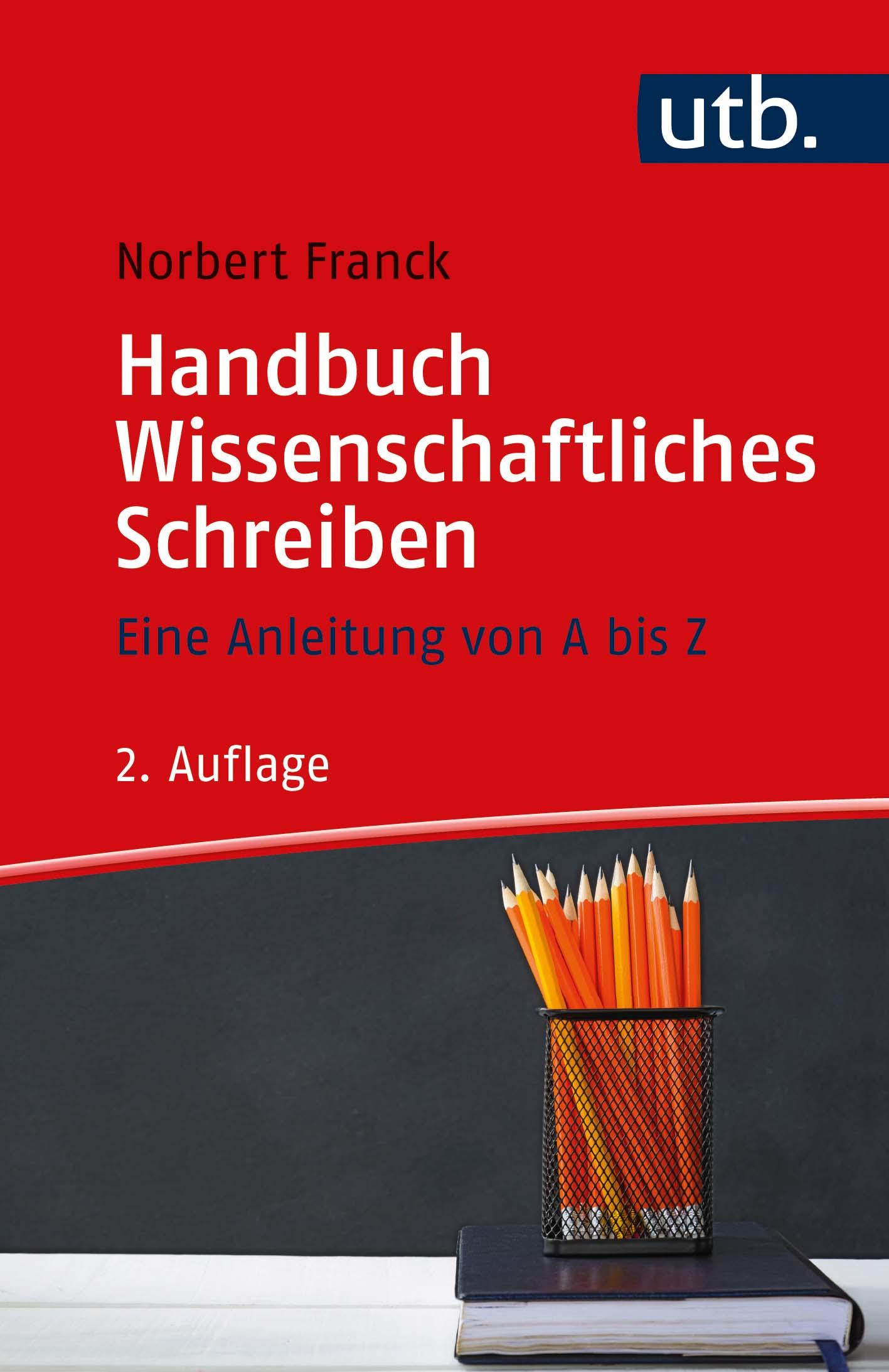 Vorderes Coverbild Handbuch Wissenschaftliches Schreiben