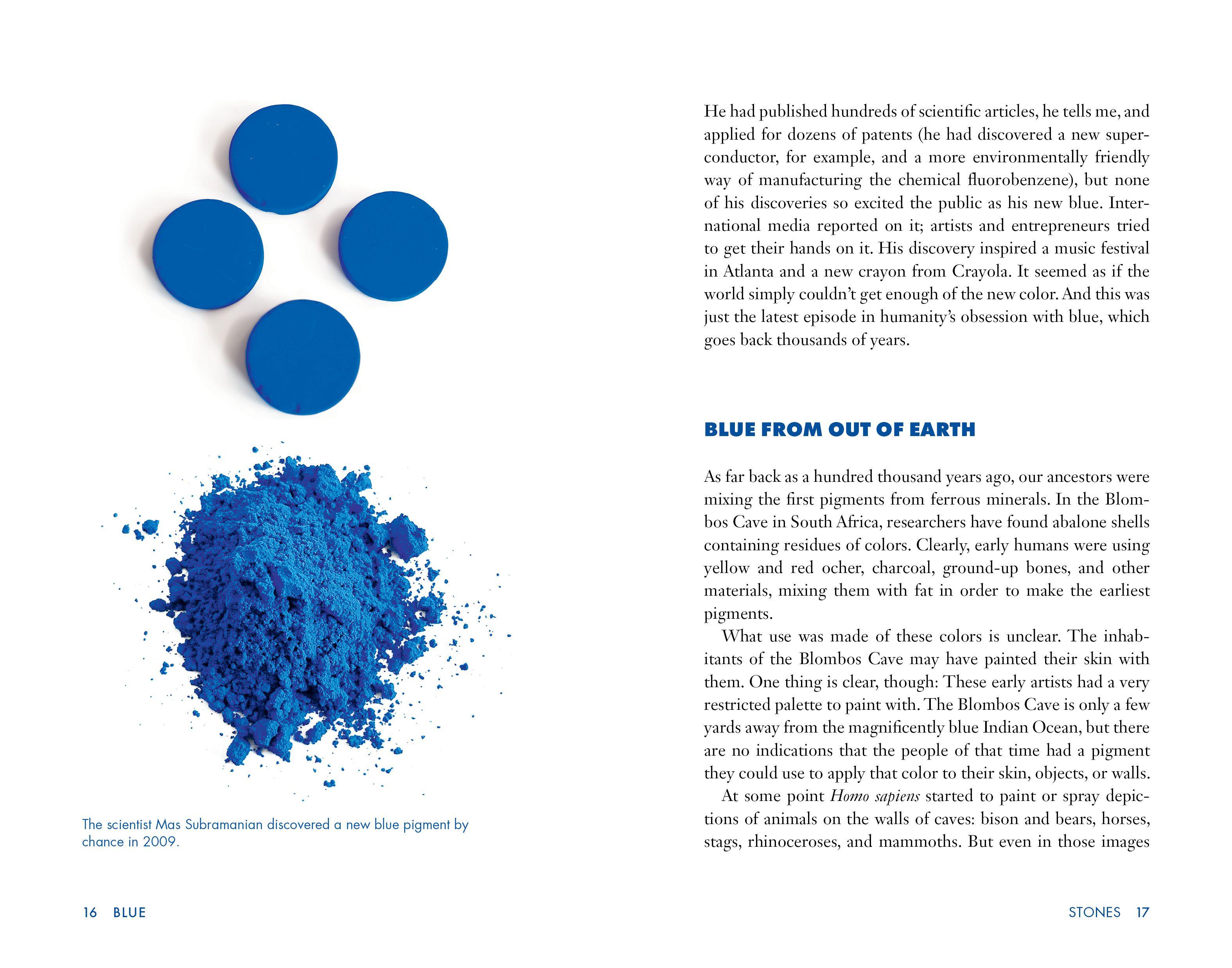 Beispielinhalt (Bild) Blue