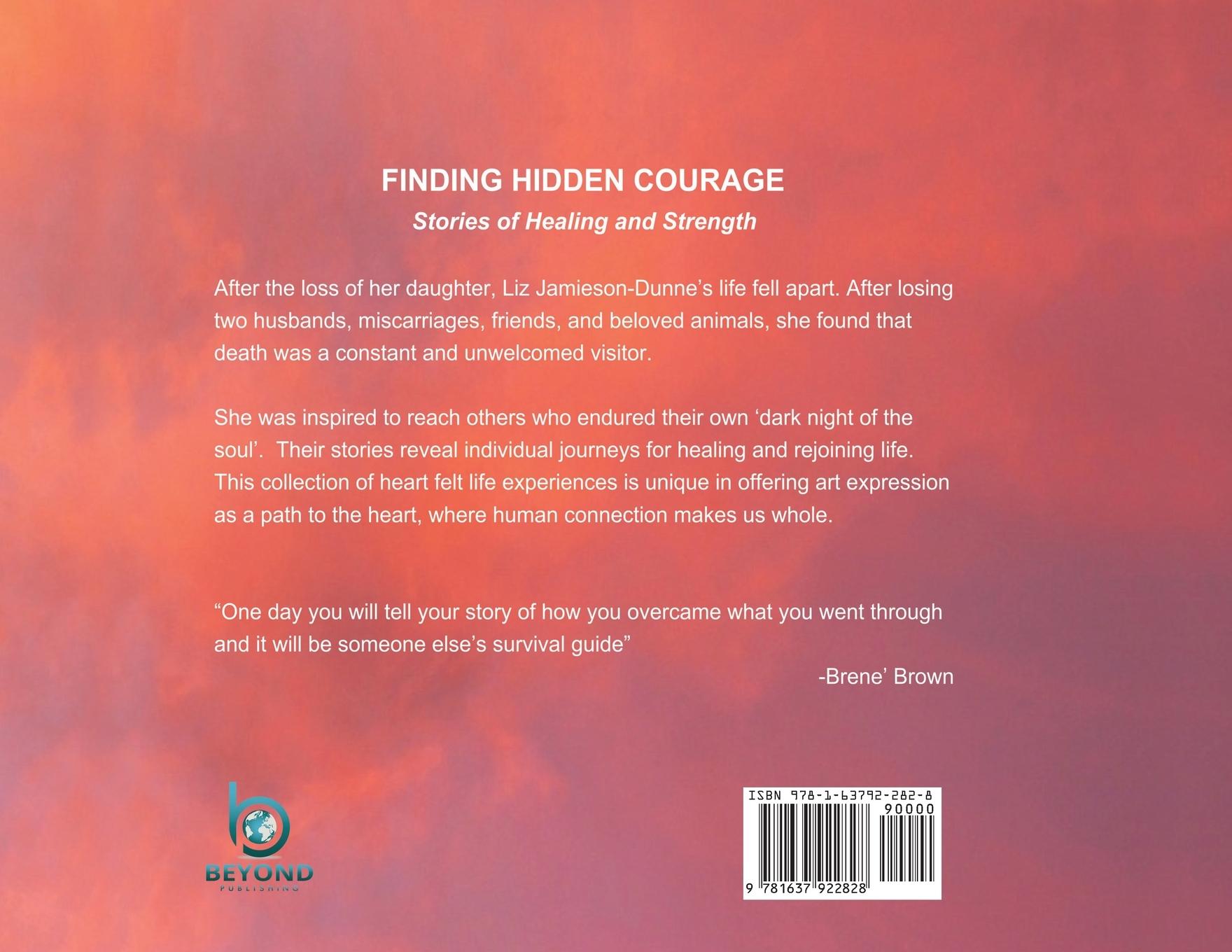 Rückseitencover Finding Hidden Courage