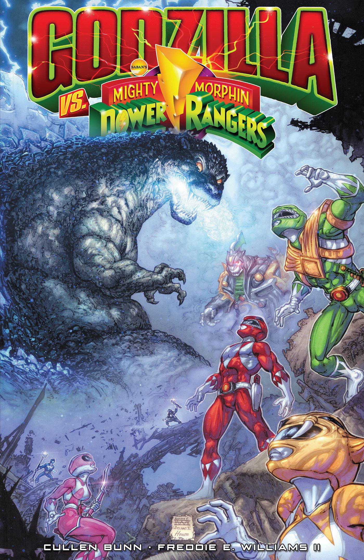 Vorderes Coverbild Godzilla vs. the Mighty Morphin Power Rangers