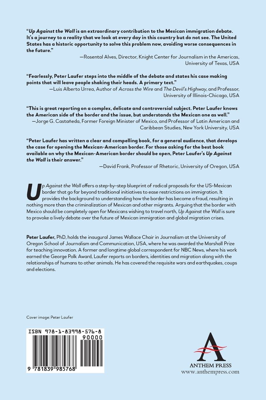 Rückseitencover Up Against the Wall