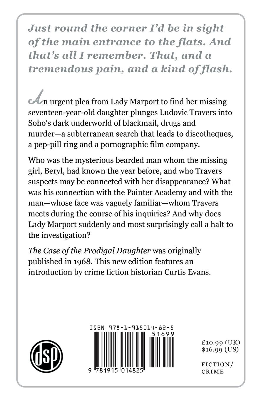 Rückseitencover The Case of the Prodigal Daughter