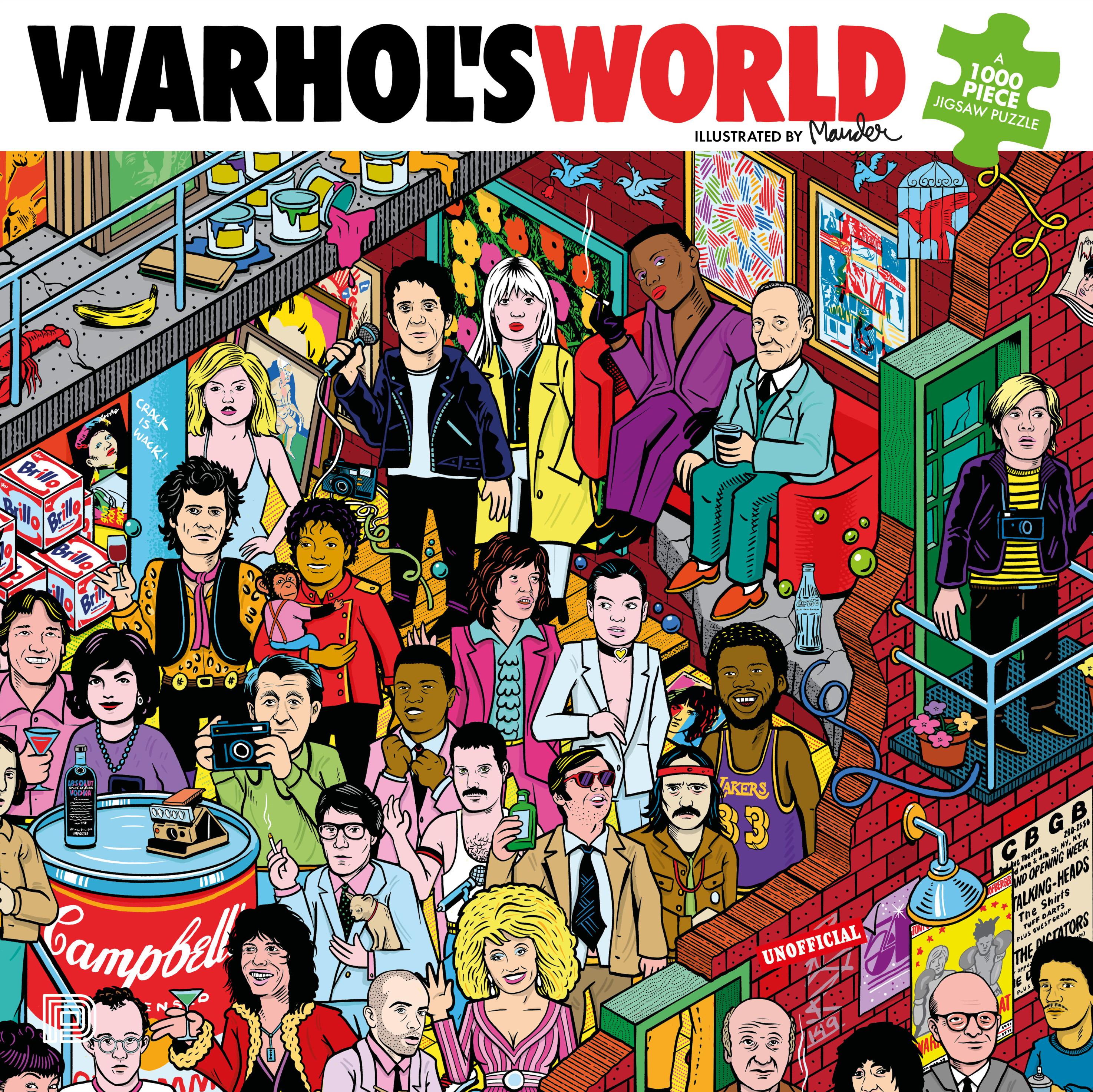 Vorderes Coverbild Warhol's World: 1000 Piece Jigsaw Puzzle
