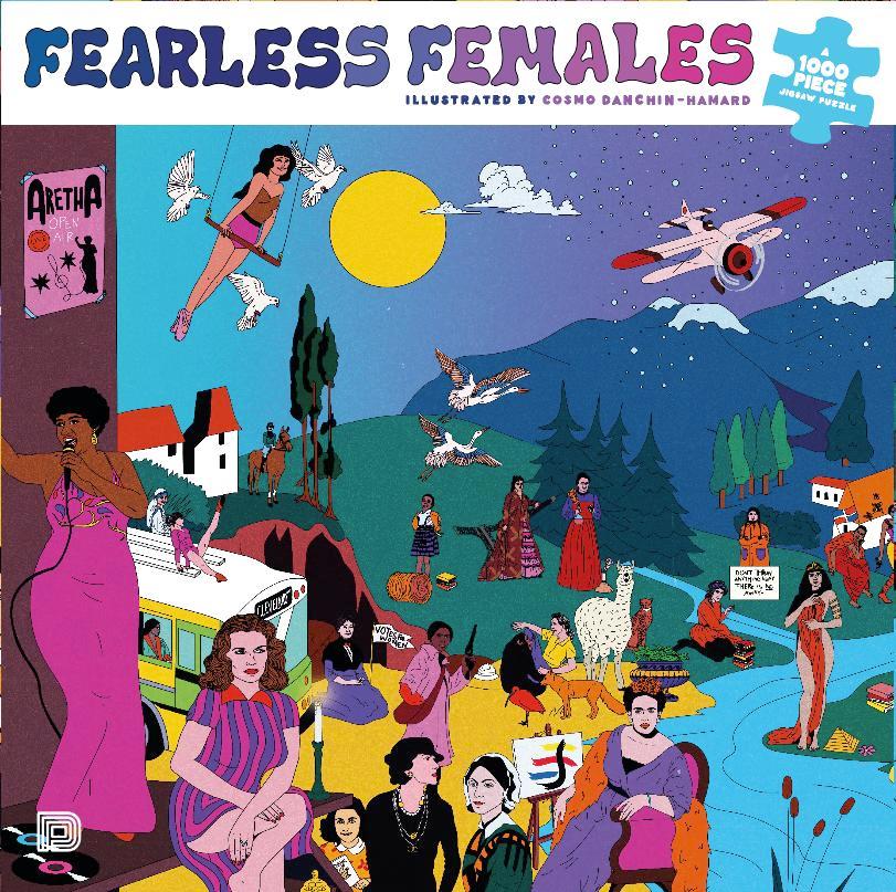 Vorderes Coverbild Fearless Females: 1000 Piece Jigsaw Puzzle