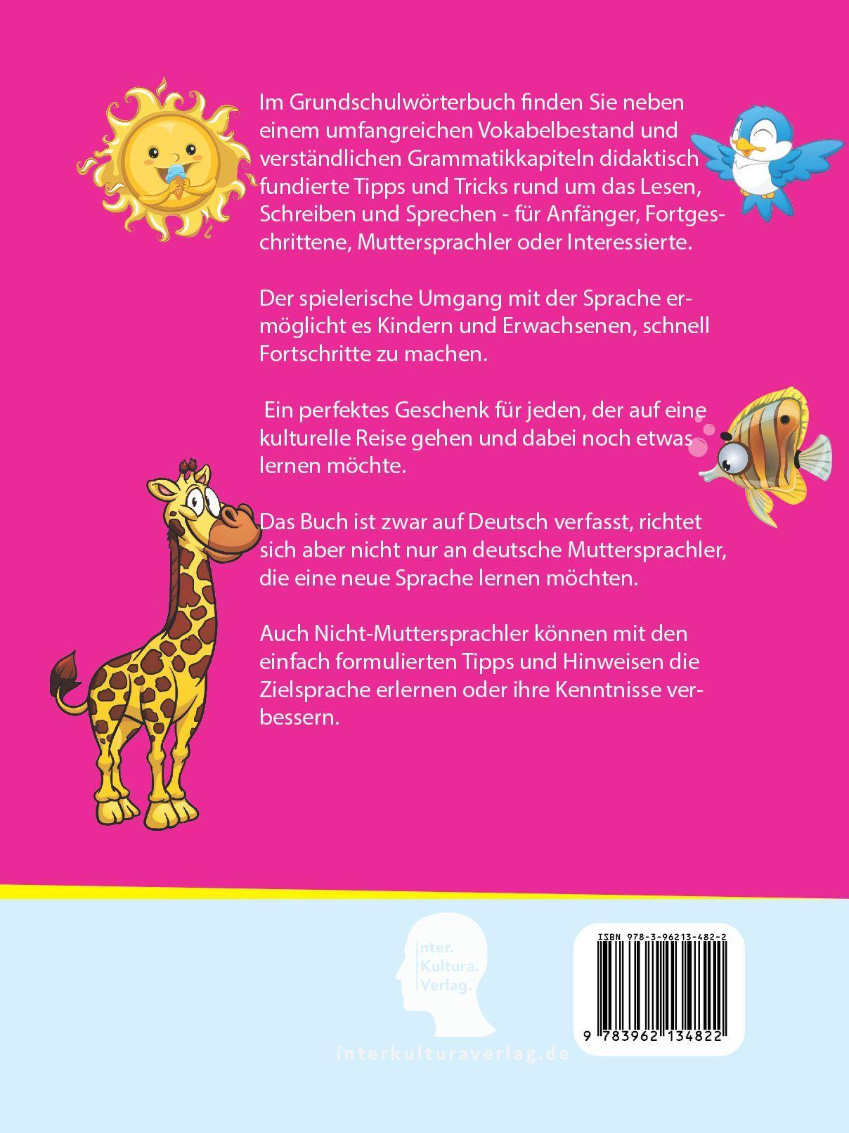 Beispielinhalt (Bild) Deutsch-Ukrainisches Grundschulwörterbuch für Deutsch als Fremdsprache