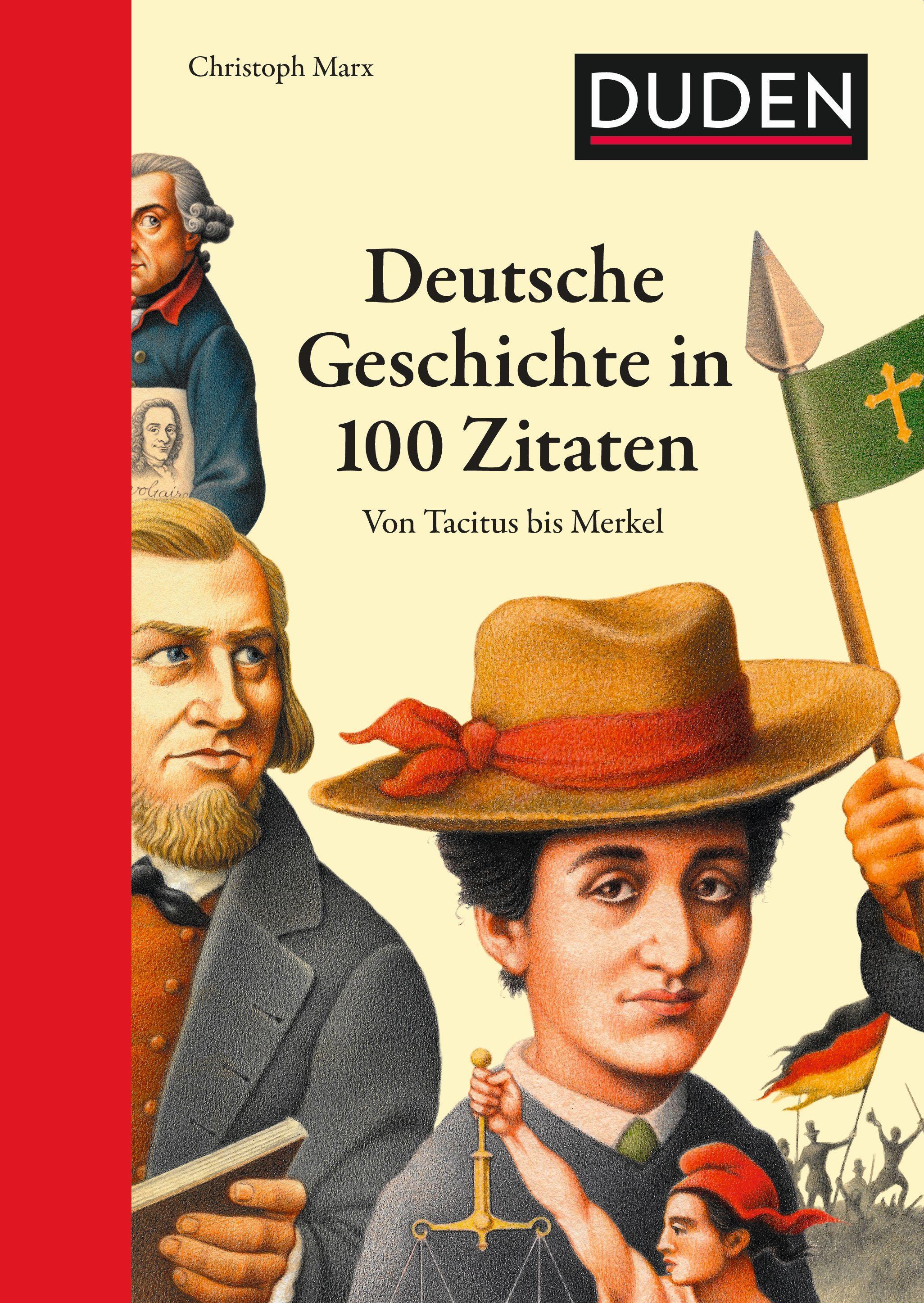 Vorderes Coverbild Deutsche Geschichte in 100 Zitaten