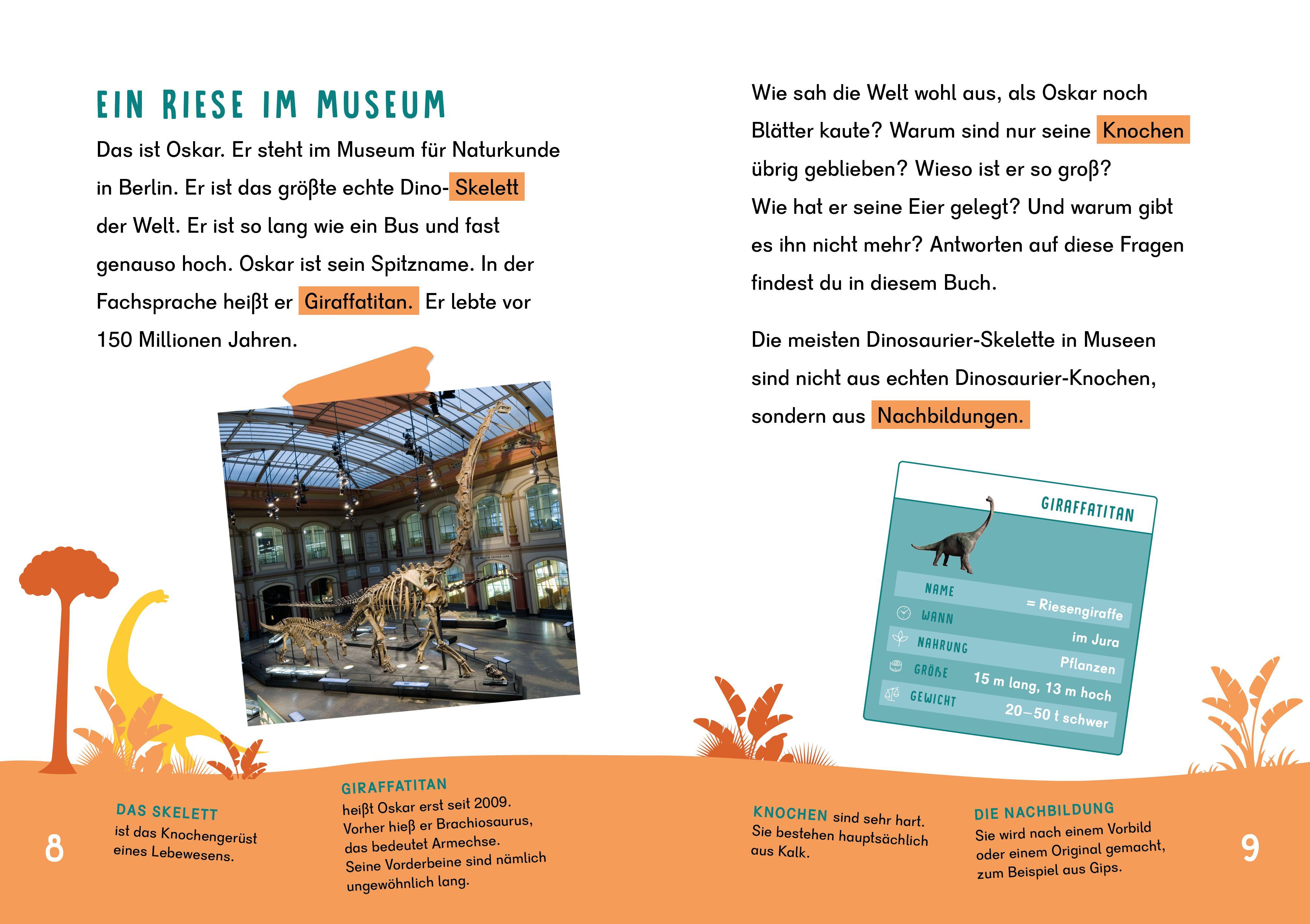 Beispielinhalt (Bild) Dein Lesestart - Dinosaurier