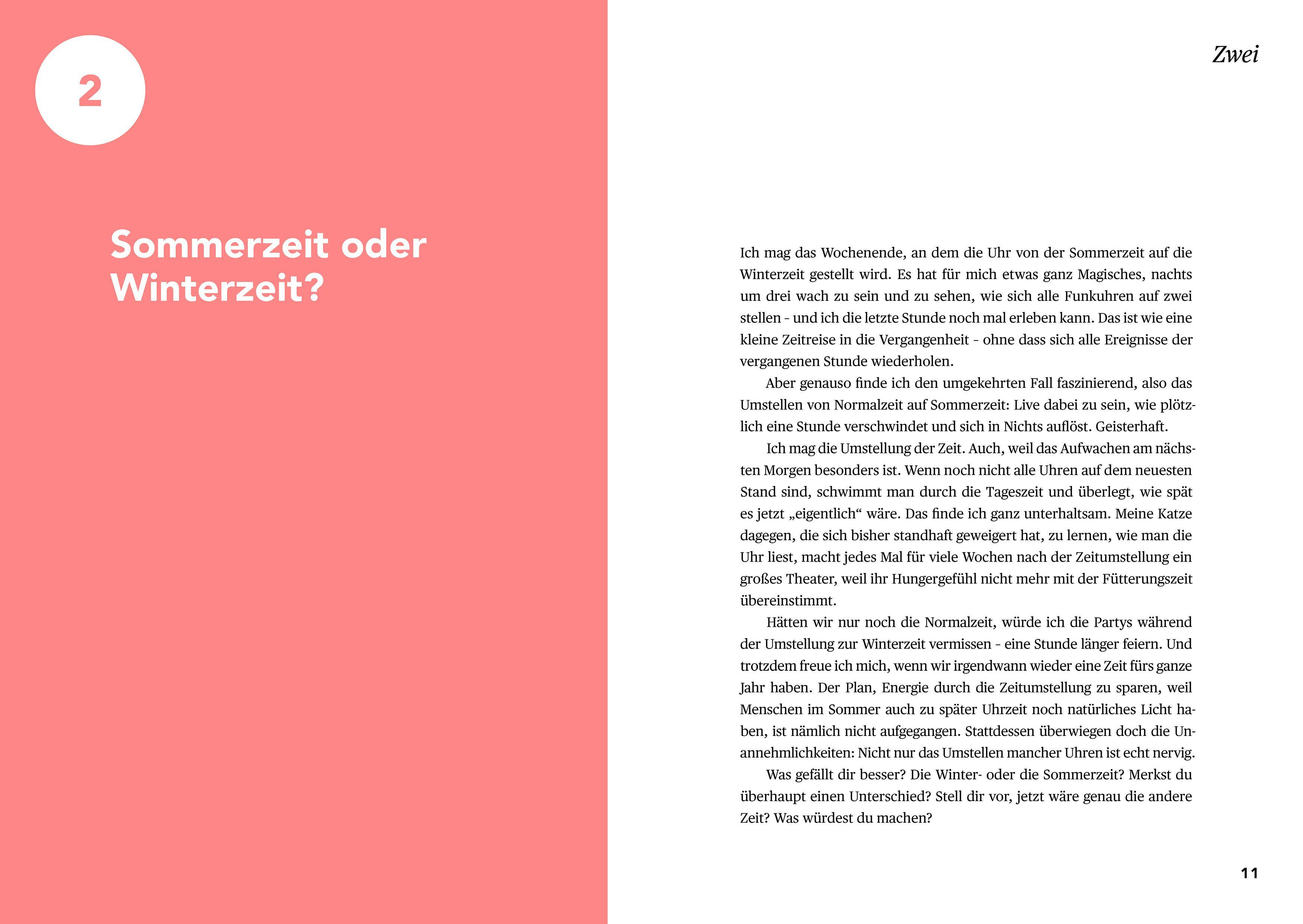 Beispielinhalt (Bild) 99 einfache Fragen für vielfältige Unterhaltungen zwischen Eltern und Kindern