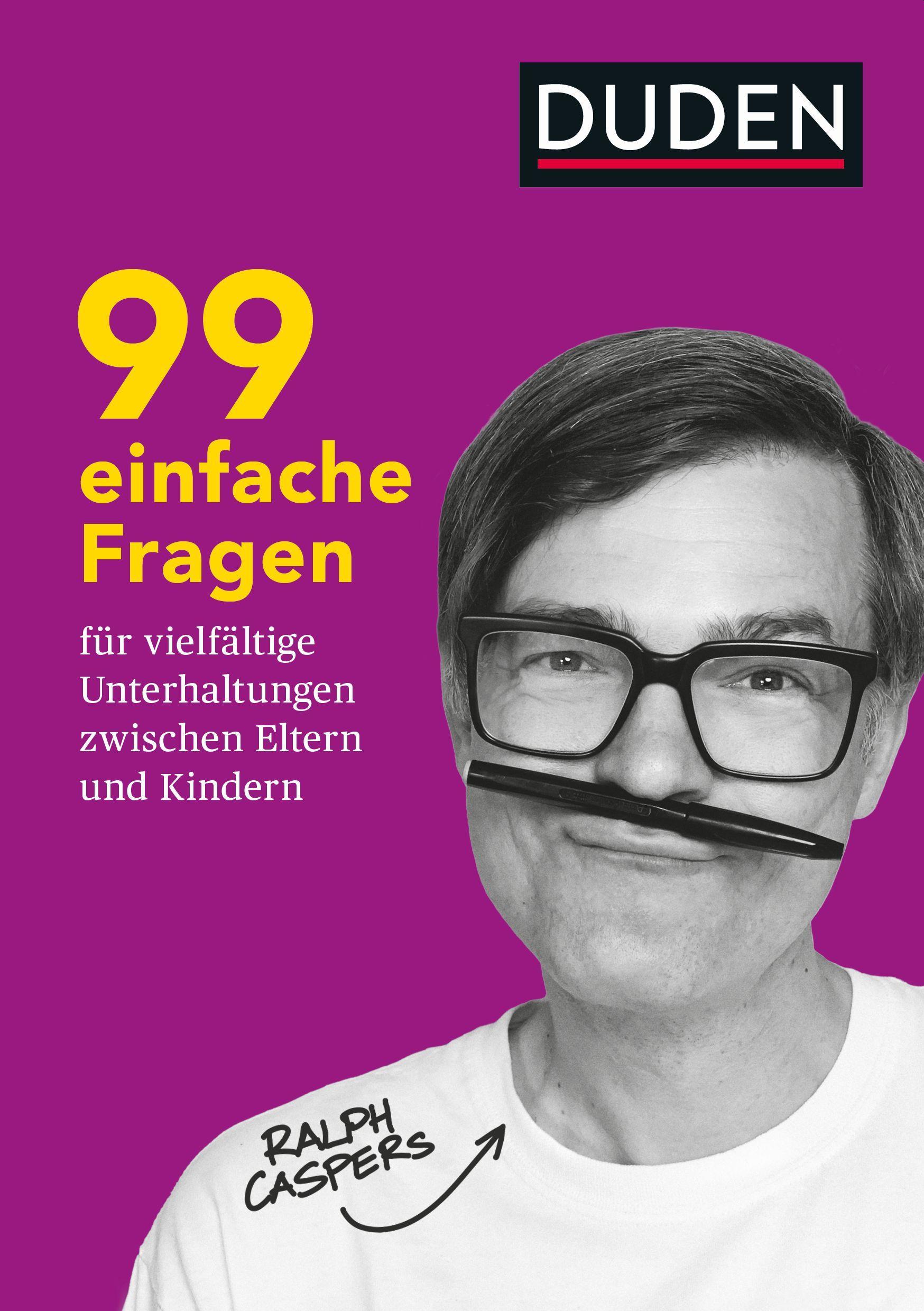Vorderes Coverbild 99 einfache Fragen für vielfältige Unterhaltungen zwischen Eltern und Kindern