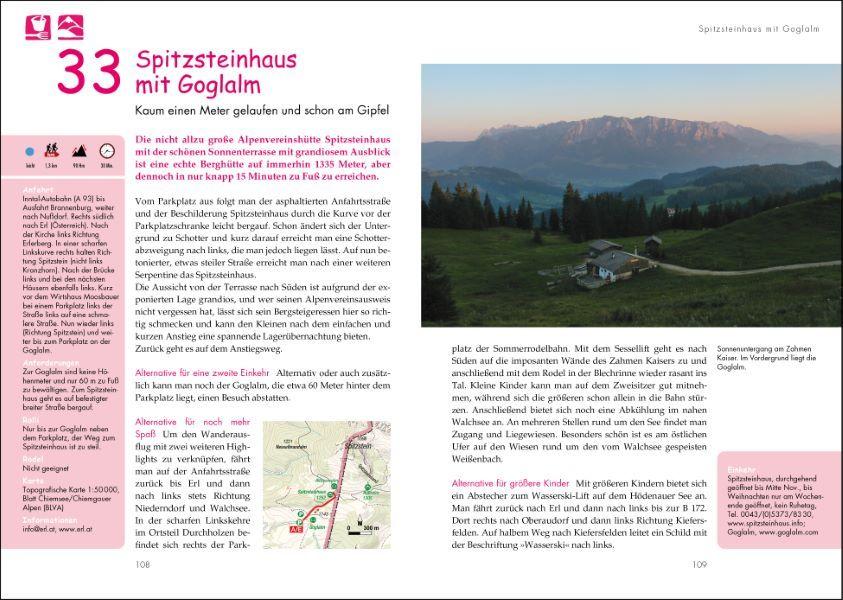 Beispielinhalt (Bild) Wanderungen mit dem Kinderwagen Bayerische Hausberge