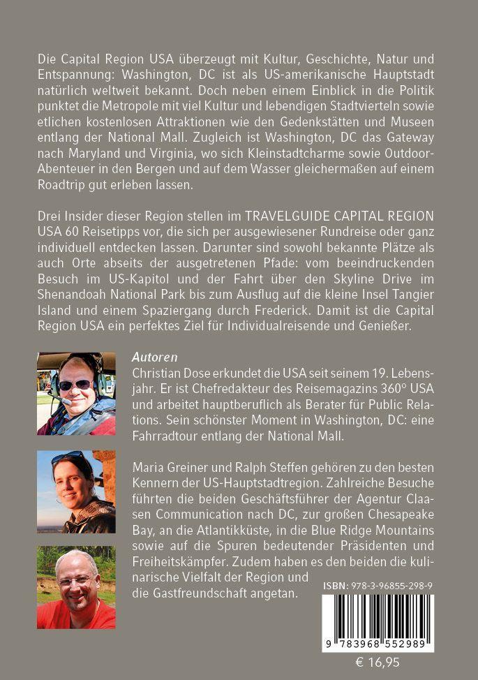Beispielinhalt (Bild) USA - Capital Region TravelGuide