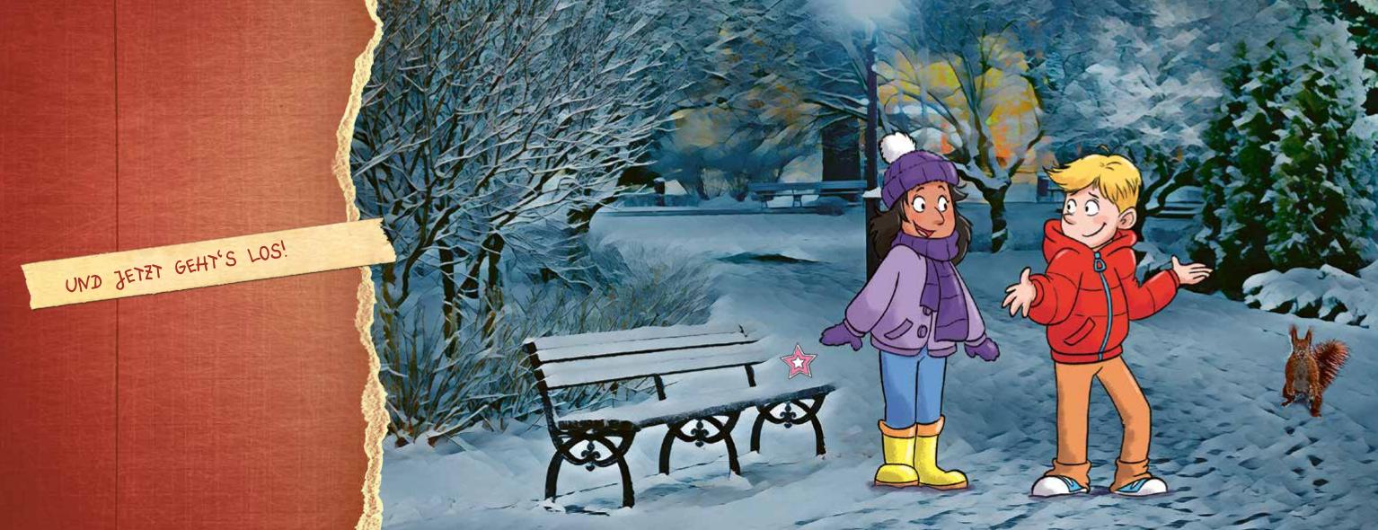 Beispielinhalt (Bild) Die geheimnisvolle Villa - Ein Escape-Adventskalender für Kids