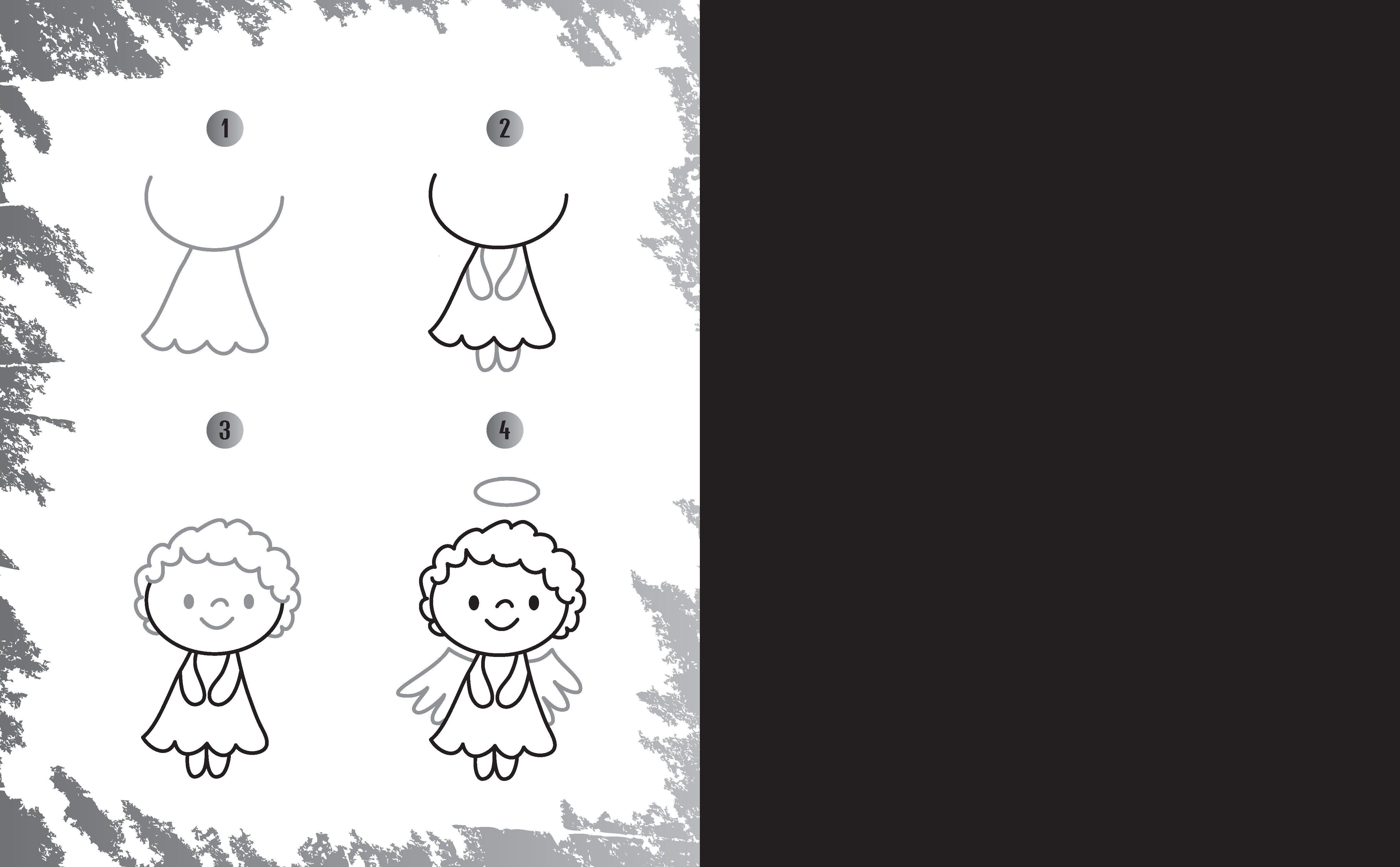 Beispielinhalt (Bild) Kritzel-Kratzel-Buch Weihnachten. Für Kinder ab 5 Jahren